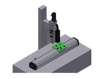 TOYO模组滑台PCB基板喷字装置